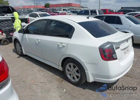 2012 Nissan Sentra 2.0 Sr z USA, uszkodzony, nr VIN 3N1AB6AP7CL618312